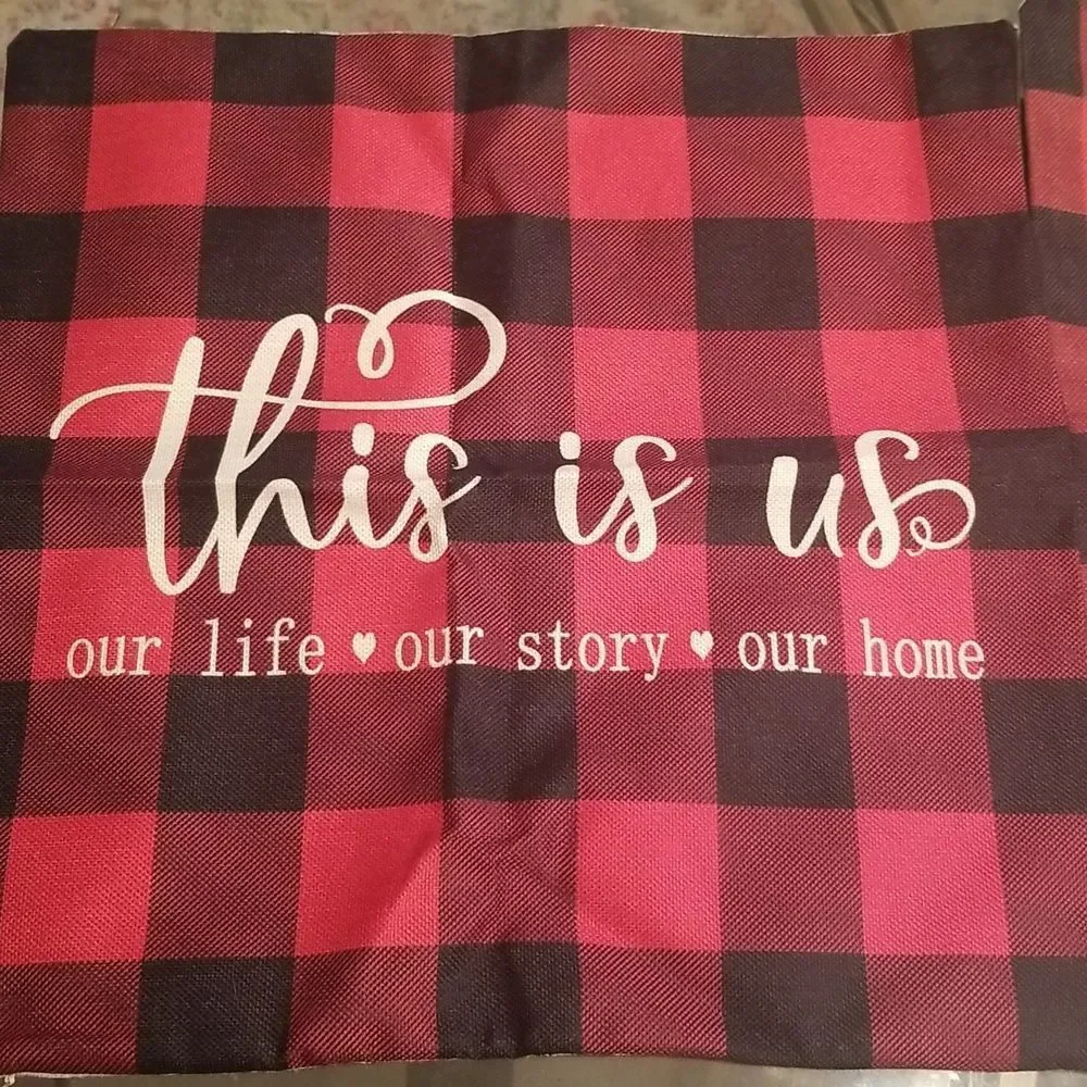 Buffalo Plaid Christmas Pillow Covers Set of 2 